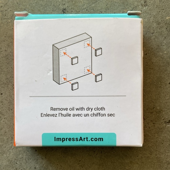 Art Impressions Steel Block with rubber feet - Picture 2 of 5